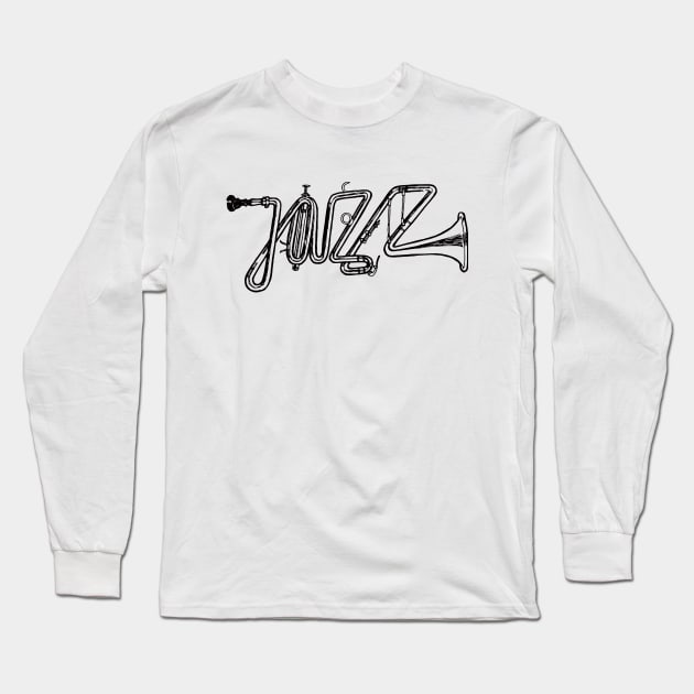 JAZZ Long Sleeve T-Shirt by nwsoulacademy